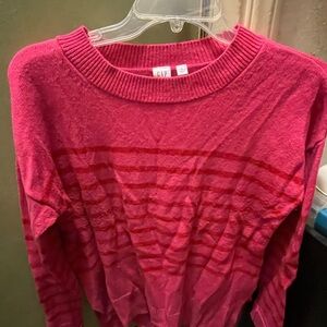 GAP Vibrant Pink Knit Top